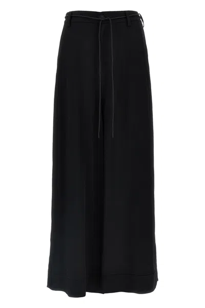 Y-3 Y-3 'Y-3 RAYON TWILL WIDE' PANTS