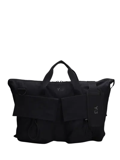 Y-3 X Adidas Double Handle Tote Bag In Black