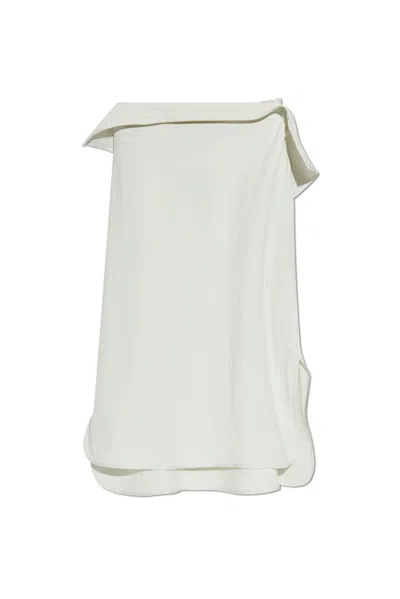 Y-3 Jogging Skirt With Slit In Beige