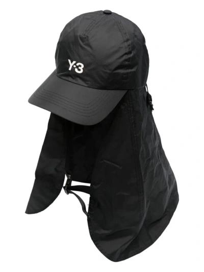 Y-3 Hats Black