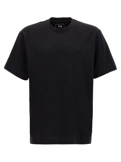 Y-3 Logo Print T-shirt In Black