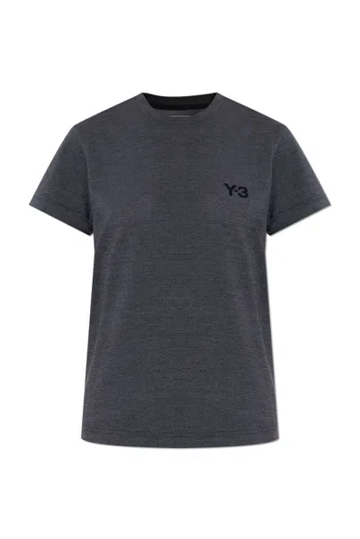 Y-3 Regular Short-sleeved Premium T-shirt In Black