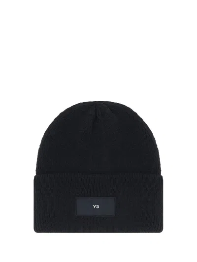 Y-3 Beanie Hat In Black