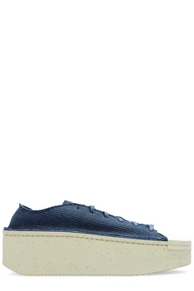 Y-3 Kyasu Lace-up Sneakers In Blue