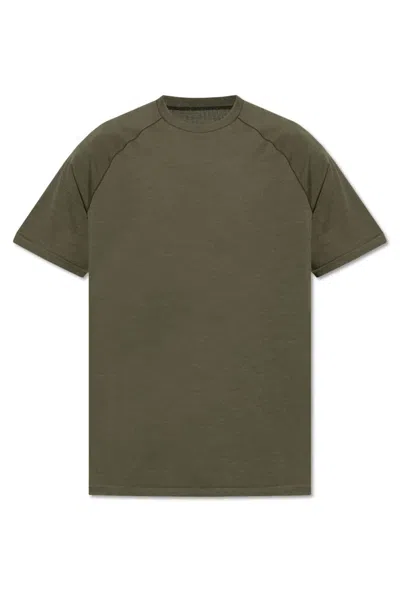 Y-3 Logo-patch T-shirt In Green