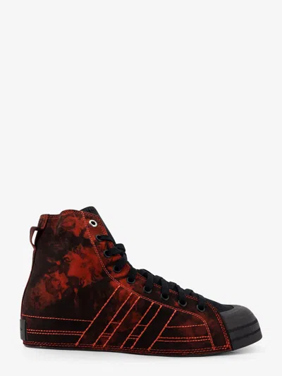 Y-3 Y-nizza High Canvas Sneakers In Black