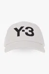 Y-3 Yohji Yamamoto Baseball Cap In Talc