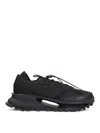 Y-3 Black Sneakers With Sole And Lacing System In Black