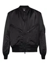 Y-3 Zip-details Bomber Jacket In Black
