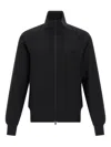 Y-3 Sport Sweatshirt With High Collar And Ribbed Cuffs In Black