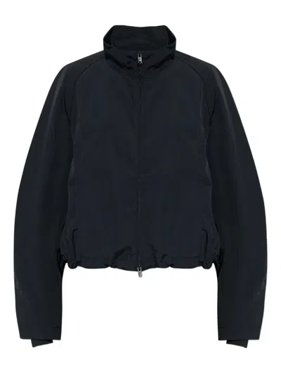 Y-3 Zip-up Bomber Jacket In Black