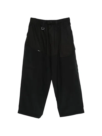 Y-3 Zip-up Trousers In Black