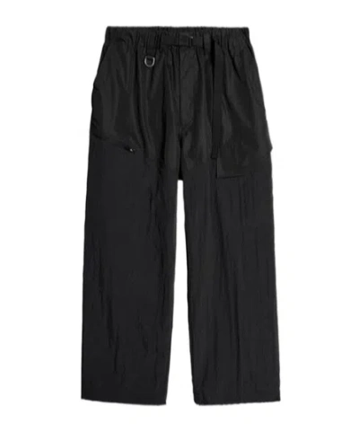 Y-3 Zip-up Trousers In Black