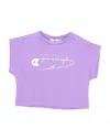 Y-clù Toddler Girl T-shirt Mauve Size 7 Cotton, Elastane In Purple