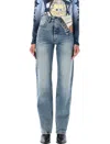 Y/PROJECT ASYMMETRIC WAIST JEANS