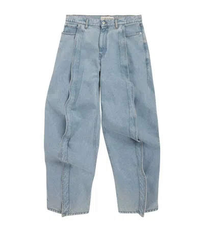 Y/project Banana Jeans In Blue