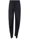 Y/project Trousers Back Pockets Belt Loops Side Pockets In Black