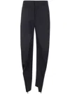 Y/project Trousers Back Pockets Belt Loops Side Pockets In Black