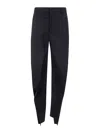 Y/project Trousers Back Pockets Belt Loops Side Pockets In Black