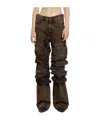 Y/project Belt-loop Jeans In Black