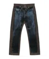 Y/project Trompe L'oeil-print Jeans In Black