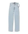 Y/project Belt-loop Jeans In Blue
