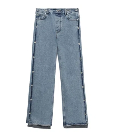 Y/project Belt-loop Jeans In Gray