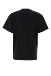 Y/PROJECT BLACK COTTON T-SHIRT