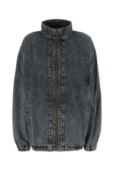 Y/PROJECT BLACK DENIM JACKET