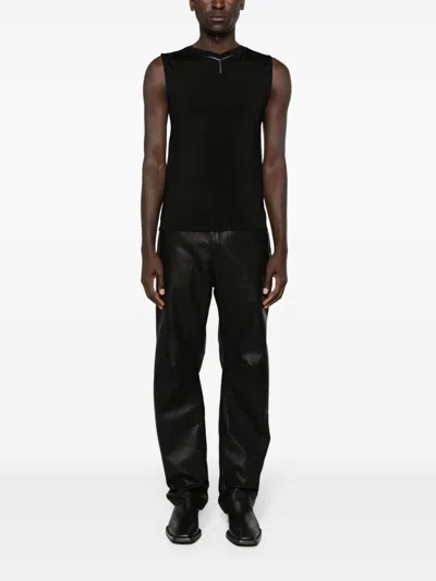 Y/PROJECT Y CHROME JERSEY TANK TOP - UNISEX - ELASTANE/VISCOSE