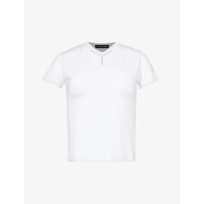 Y/project Brand-embellished Regular-fit In White