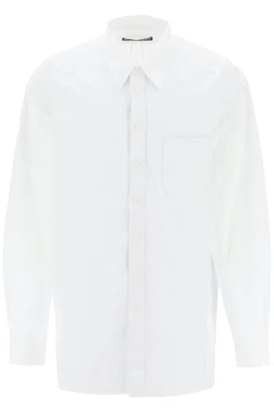 Y/project Camicia Scrunch In White