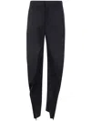 Y/project Trousers Back Pockets Belt Loops Side Pockets In Black