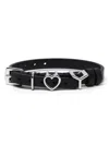 Y/PROJECT CHOKER WITH HEART PLATE