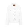 Y/project Classic Wire Denim Jacket In White