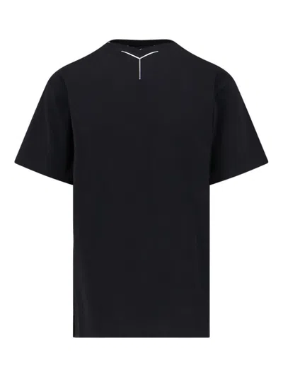 Y/project Cotton T-shirt In Black