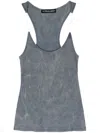 Y/PROJECT COTTON TANK TOP WITH INVISIBLE STRAPS