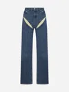 Y/PROJECT CUT-OUT JEANS