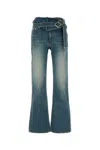 Y/project Denim Jeans In Fadedblue