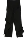 Y/project Detachable-panel Trousers In Black