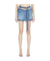 Y/project Emblem Skirt In Nude