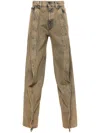 Y/project Evergreen Banana Jeans In Neutrals
