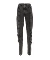 Y/project Evergreen Banana Slim Denim Jeans In Black