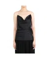 Y/project Evergreen Invisible Strap Slip Top In Black
