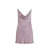 Y/project Mini Satin Slip Dress With Spaghetti Straps