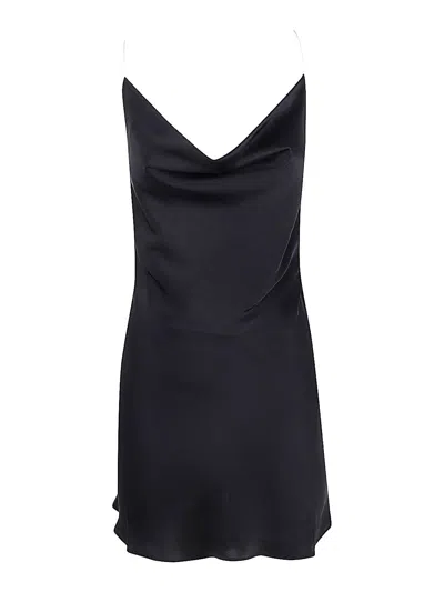 Y/PROJECT VESTIDO MIDI - NEGRO