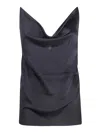 Y/project Evergreen Invisible Strap Slip Top In Black