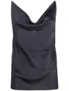 Y/project Evergreen Invisible Strap Slip Top In Evergreen Black