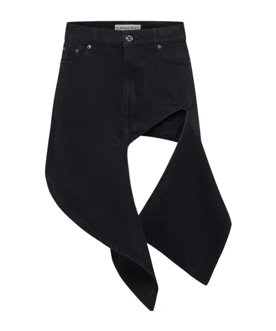Y/PROJECT EVERGREEN MINI SKIRT