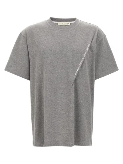 Y/PROJECT EVERGREEN PINCHED LOGO T-SHIRT